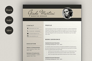 Resume Giada, a Resume Template by Estartshop