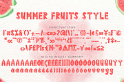 Summer Fruits Style, a Font by Yoga Letter (Thumbnail 7 of 7)