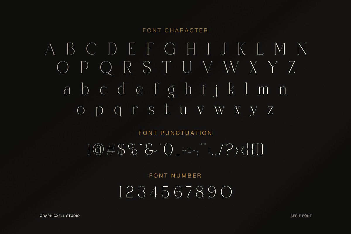 Bidan Elegant Luxury Serif Font, a Serif Font by Graphicxell (Photo 7 of 8)