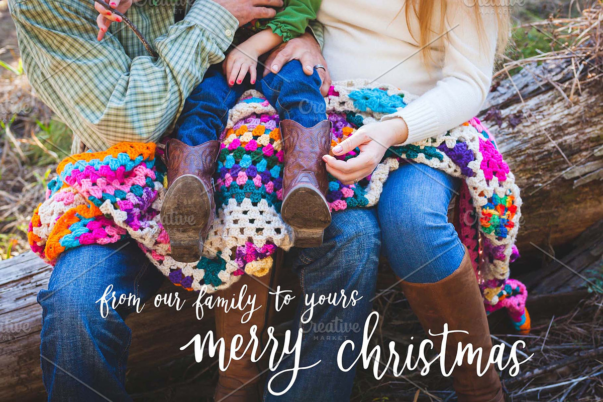 SALE Holiday Lettering & Clipart Kit, an Illustration by Jane Yu Designs (Photo 6 of 12)