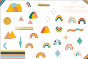 Desert Rainbow Clipart and Patterns, an Illustration by Inez Jestine (Thumbnail 2 of 5)