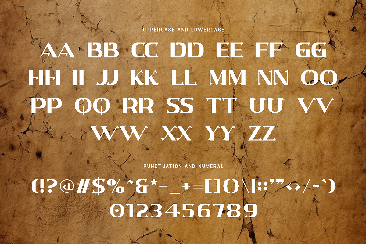Cryptoria - Unique Modern Film Font, a Sans Serif Font by overlaytemplates (Photo 5 of 5)