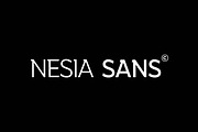 Nesia Sans Font, a Slab Serif Font by Ryan Rivaldo Vierra
