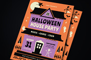 Halloween House Party Event Flyer Se, a Flyer Template by VectorVactory (Thumbnail 4 of 4)