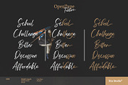 Bright Angels, a Script Font by din-studio.com (Thumbnail 7 of 10)