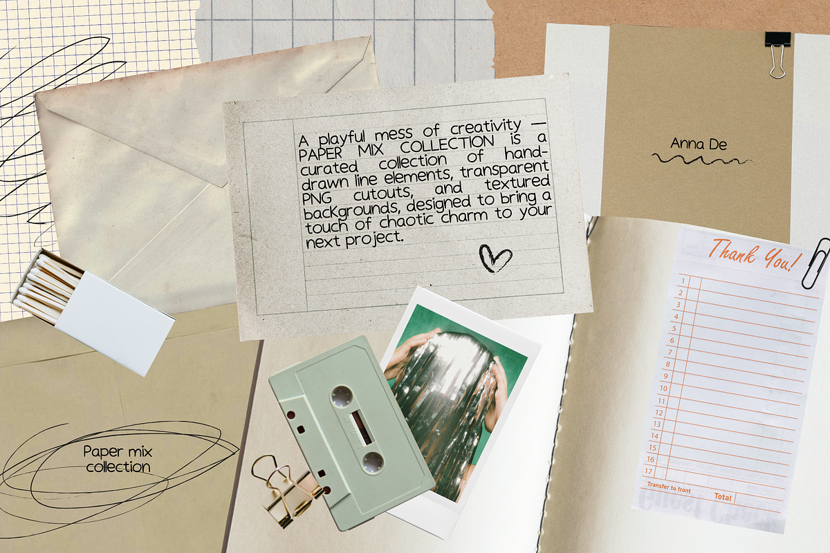 Paper Mix Collection, an Object Graphic by Ann Creative (Photo 3 of 9)