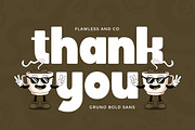 Gruno - Bols Sans Serif Font, a Sans Serif Font by Flawless And Co (Thumbnail 10 of 10)