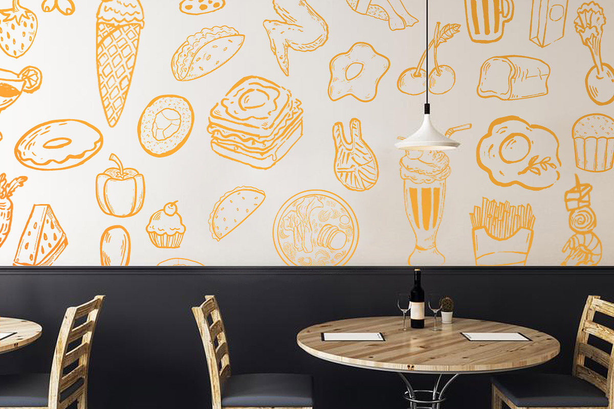 Food Dingbat, a Symbol Font by iyhulmonsta (Photo 5 of 7)