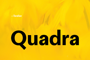 Quadra - Family Grotesk