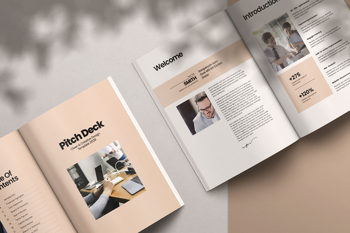 Pitch Deck Template, a Brochure Template by Creatiya Type (Photo 3 of 7)