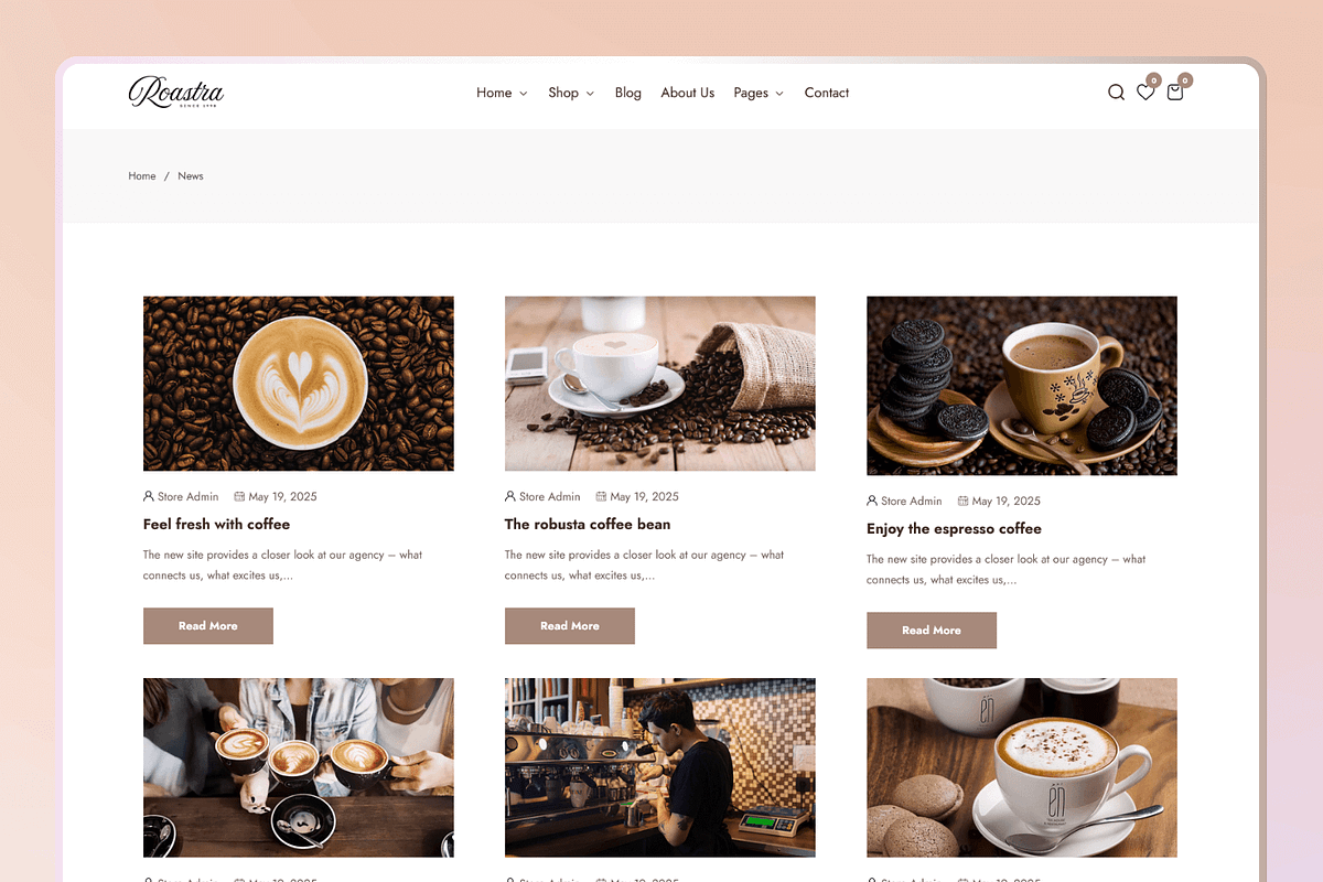 Coffee & Tea Store Shopify 2.0 Theme, a Shopify Template by Team90Degree (Photo 9 of 10)