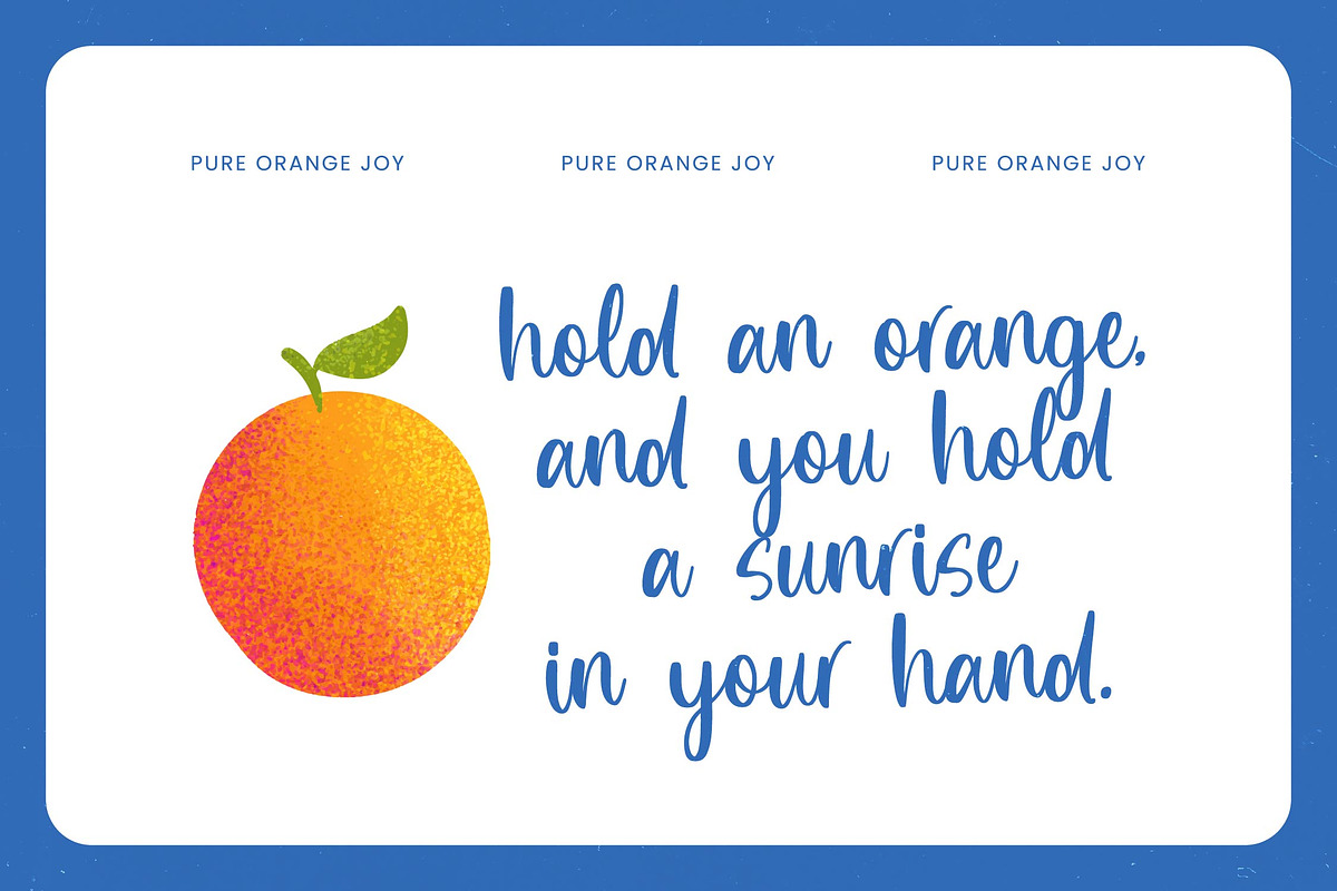 Delights Fruity Bold Brush Font, a Sans Serif Font by Letterena Studios Script (Photo 8 of 20)