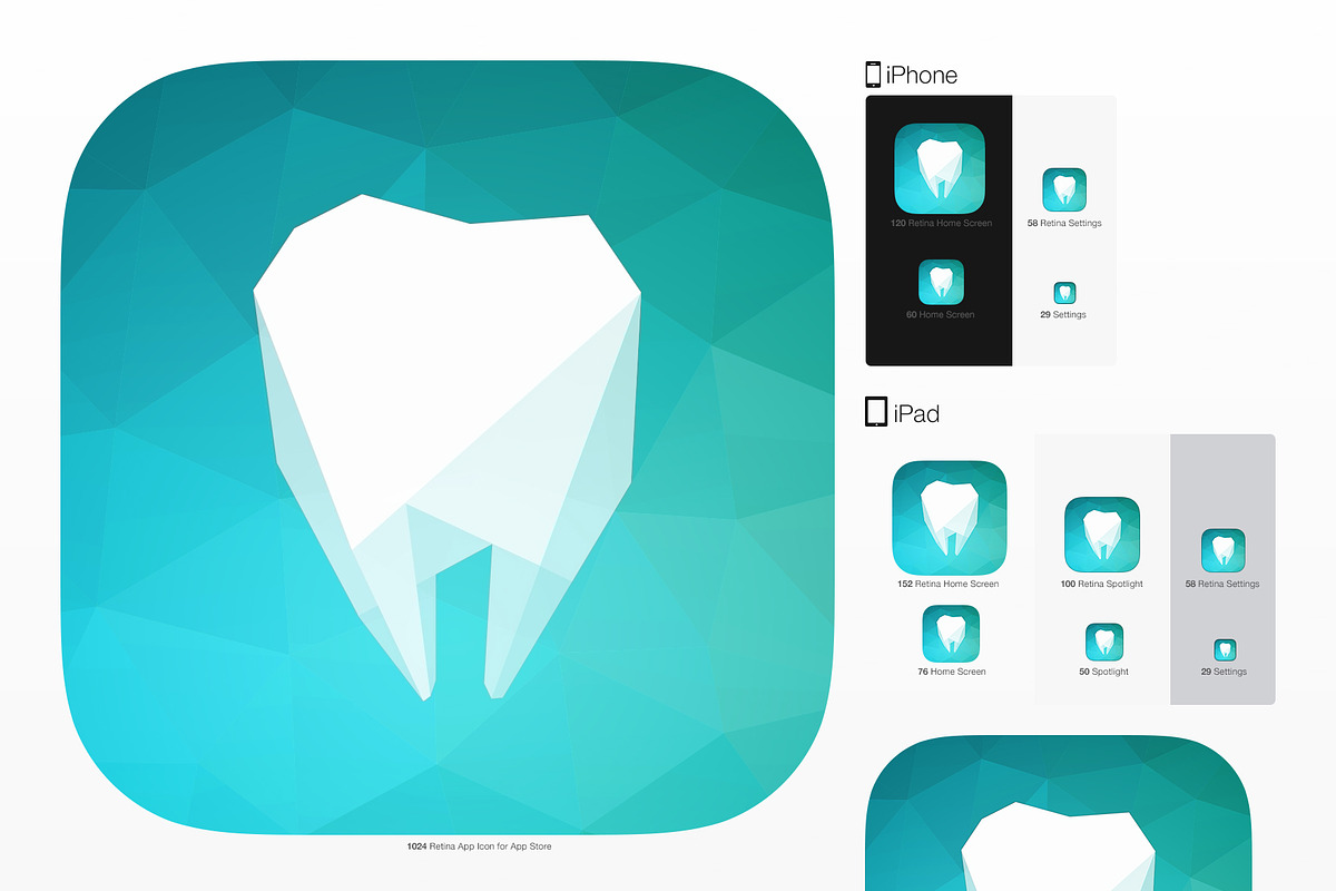 Elite Touch Dental UI Graphic Assets, an App Template by hoangpts (Photo 14 of 14)