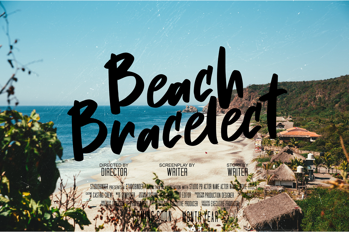 Street Dash – Handwritten Brush Font, a Handwritten Font by Dm Studio (Photo 5 of 10)