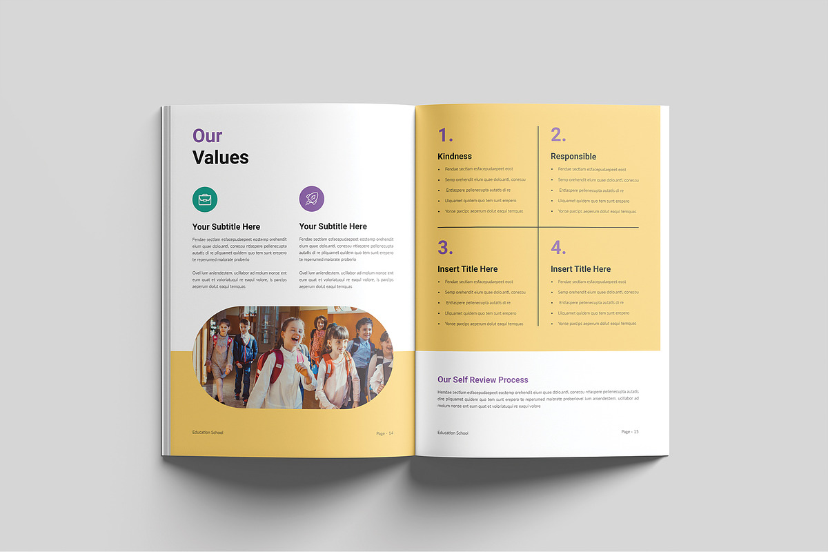Education School Plan Template, a Brochure Template by Cleffon_Graphic_Studio (Photo 8 of 9)