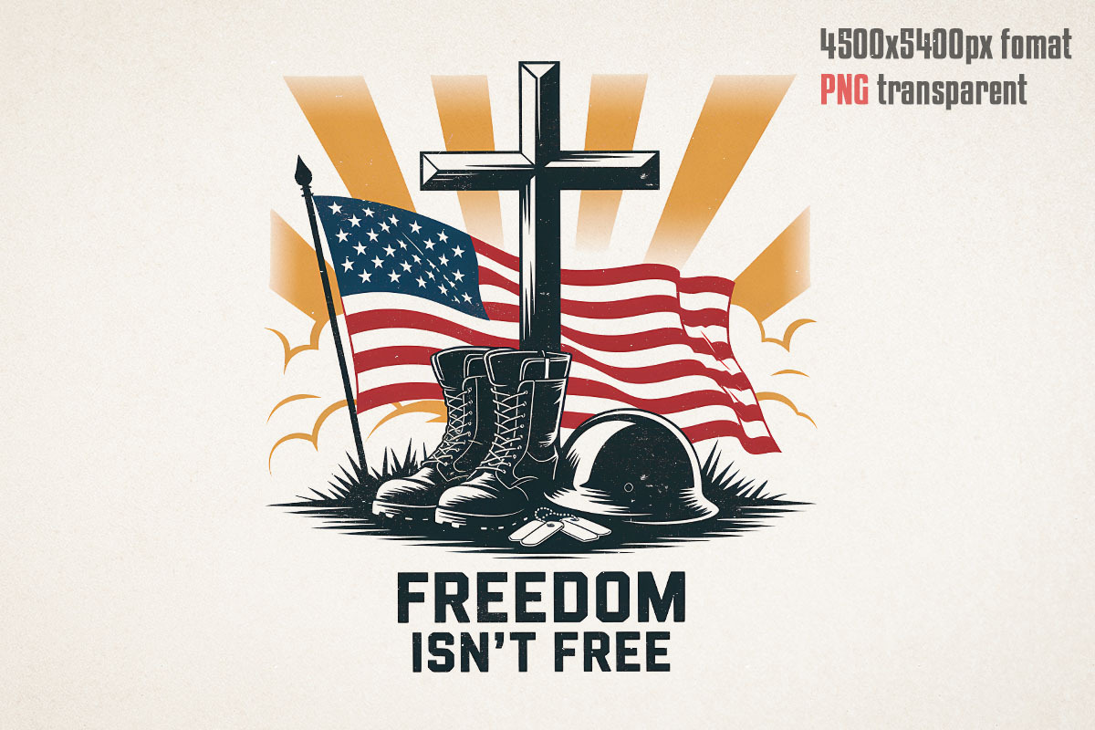 Memorial Day Sublimation Bundle, an Object Graphic by GlitterCraft (Photo 37 of 61)