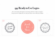 3 in 1 Floral Kit Bundle, a Branding & Logo Template by VladCristea (Thumbnail 5 of 30)