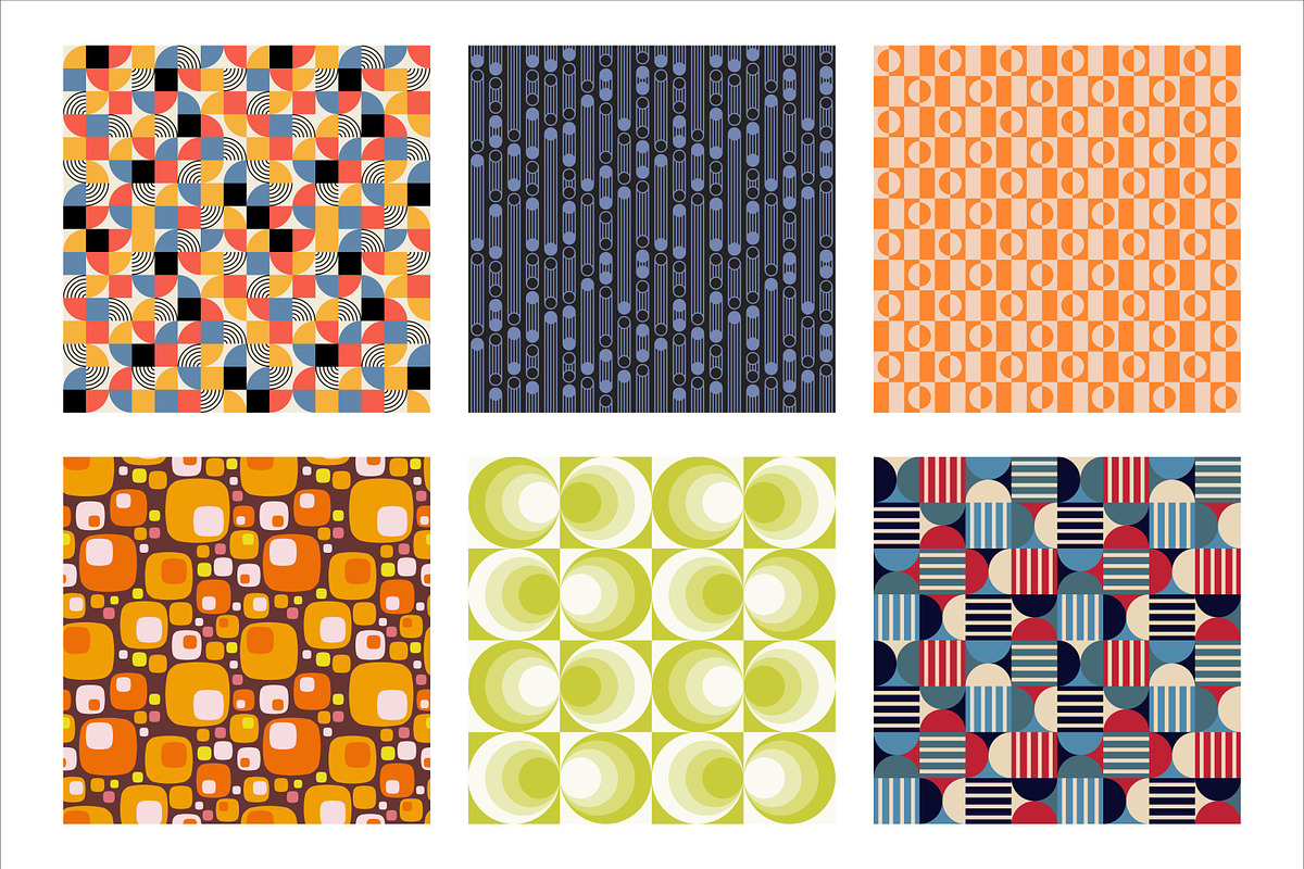Pack of abstract seamless pattern, a Pattern Graphic by Brainware Graphic (Photo 7 of 9)