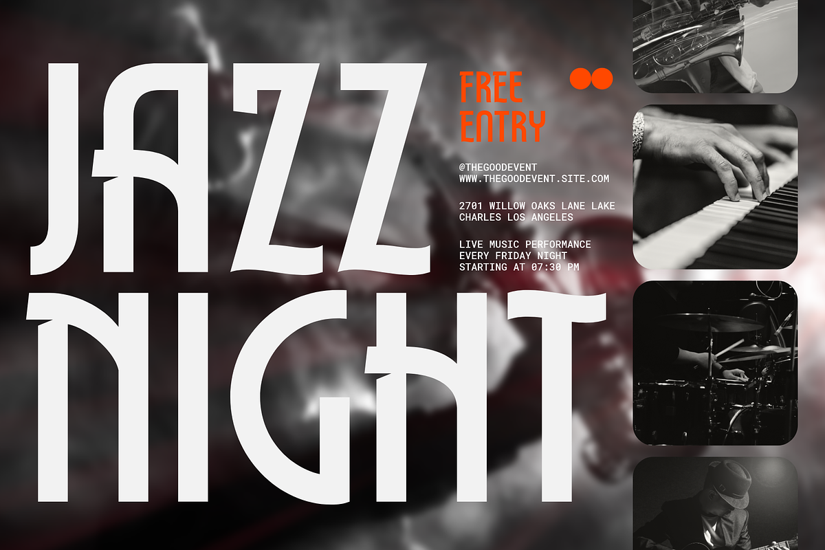 Orlenco - Art Deco Display Font, a Sans Serif Font by Ainun Jinan (Photo 6 of 12)