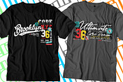 Urban City Typography T Shirt Design, a Graphic by D2PUTRI (Thumbnail 18 of 26)