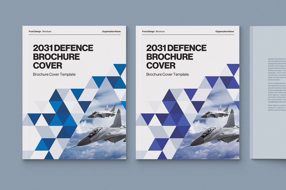 Geometric Brochure Cover Template, a Brochure Template by BrandPacks (Photo 4 of 6)