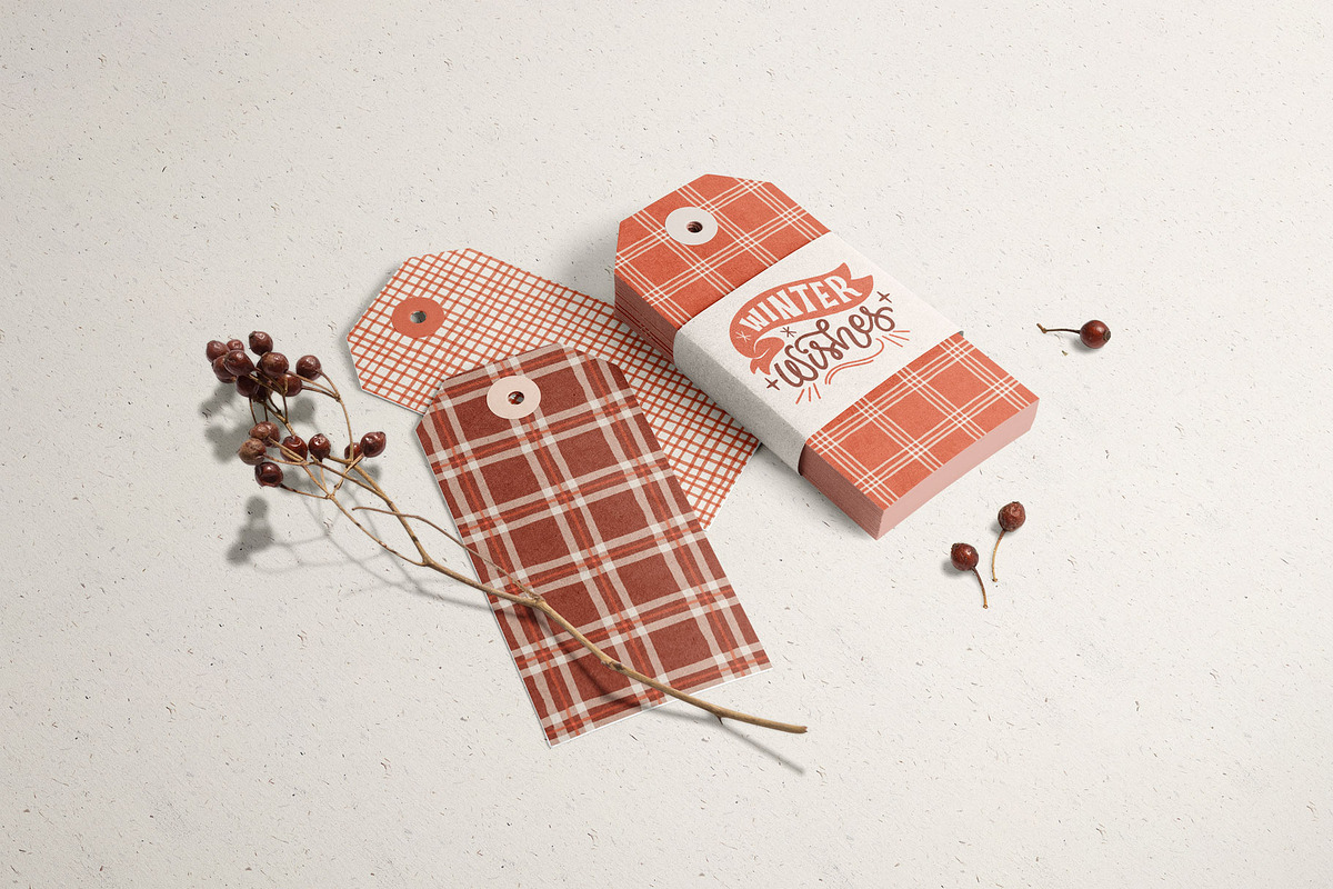 Christmas Plaid Patterns, a Pattern Graphic by PATTERNS etc. (Photo 7 of 16)