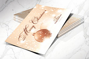 Merry Christmas Postcard Photoshop, a Flyer Template by Godserv Designs (Thumbnail 3 of 12)