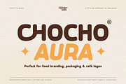 Chocho Aura – Tasty Bold Food Font, a Sans Serif Font by Lettertype Studio (Thumbnail 1 of 8)