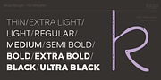 Akwa Rough, a Sans Serif Font by HeadFirst (Thumbnail 13 of 17)