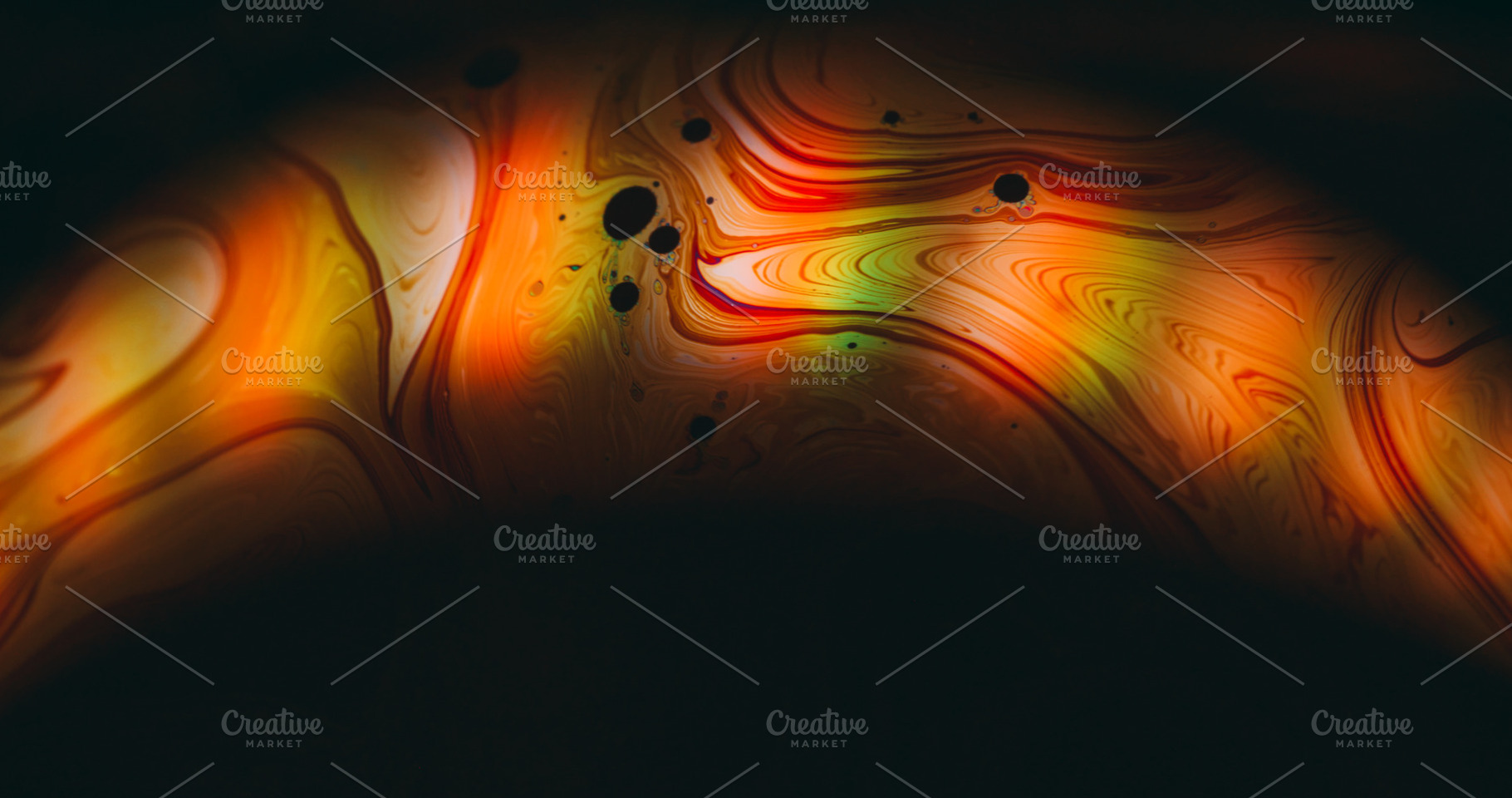 Glow arch blur rainbow soap flow round light ink, a Background Photo by Photo Drive Studio