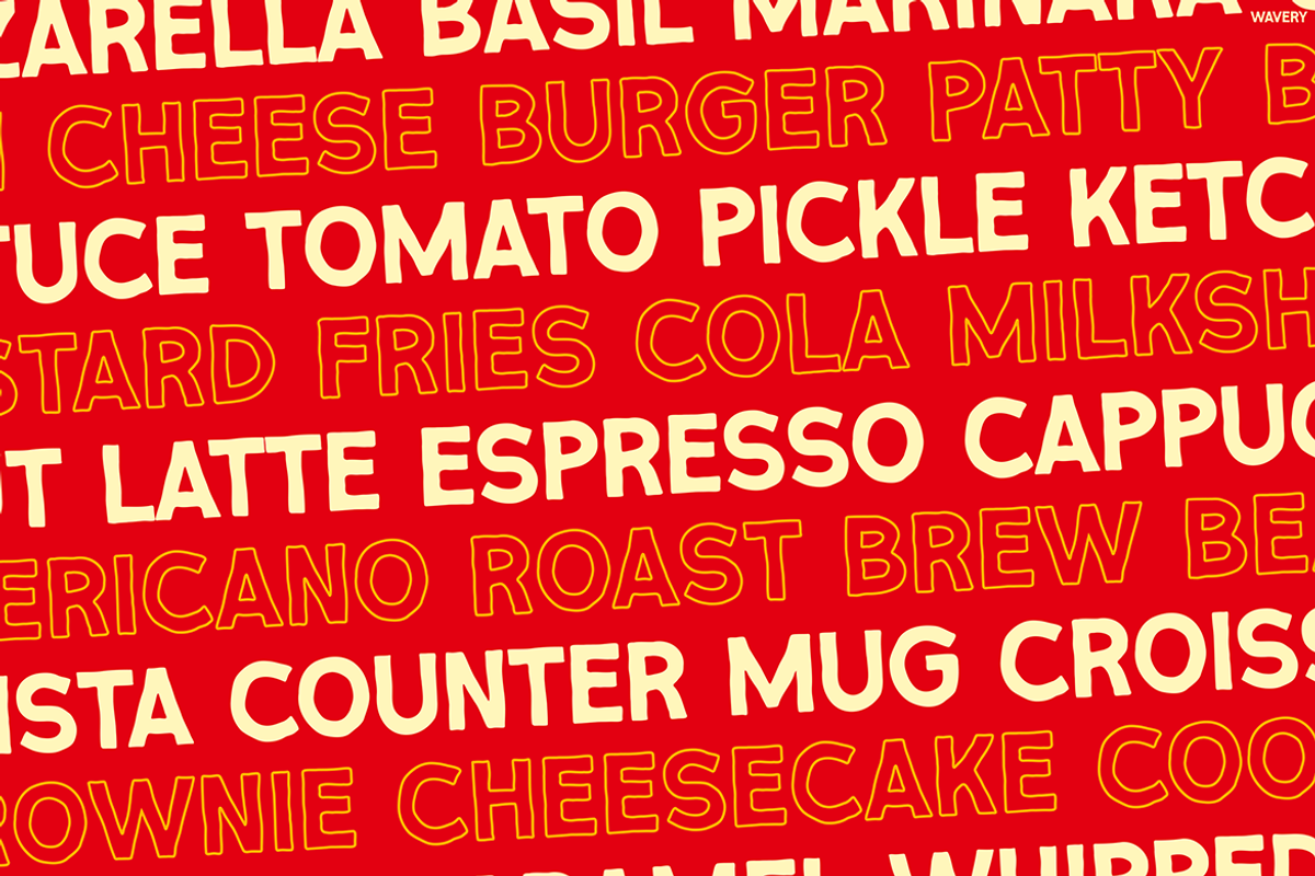 WAVERY, a Sans Serif Font by Pinisi ART (Photo 10 of 10)