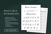 Copperplate Calligraphy Worksheets, a Templates & Theme by An Inkling Of Curry (Thumbnail 5 of 9)