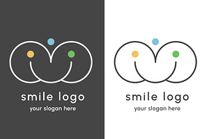 Letter M Smile Logo Design Icon, a Branding & Logo Template by Morvana Crew
