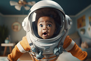 Baby astronaut - 36 images, a Person Illustration by Handmadefont (Thumbnail 2 of 10)