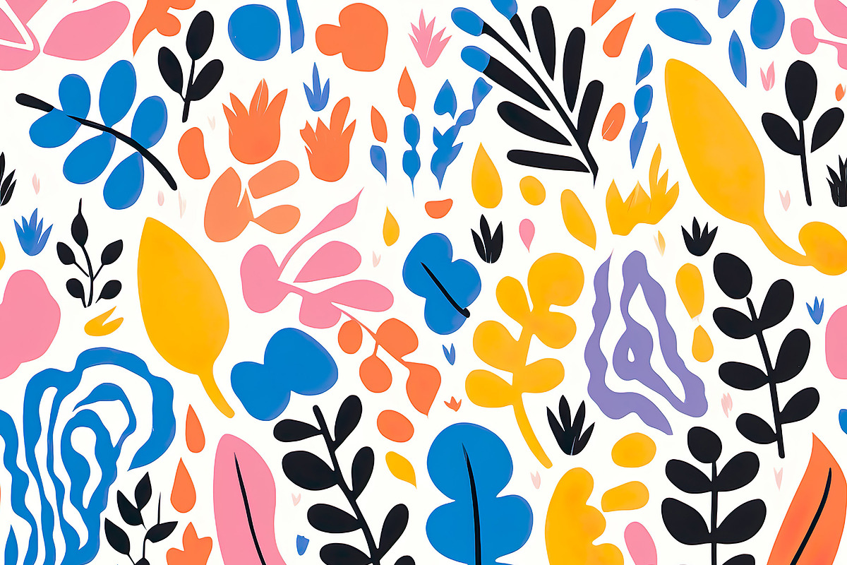 Repeat Pattern Matisse 4, a Pattern Graphic by Design Haus Gallery (Photo 2 of 6)