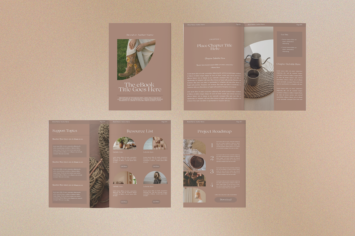 H A L C Y O N | eBook Canva Template, a Templates & Theme by Hayes Edit Studio (Photo 9 of 14)