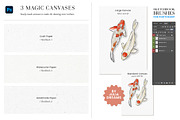 Sketchbook Photoshop Brushes, a Brush Add-On by Julia Dreams (Thumbnail 4 of 7)
