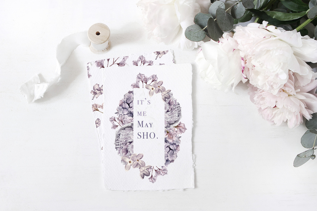 Elegant Florals Bundle 60% OFF, a Person Illustration by May • SHO (Photo 14 of 26)