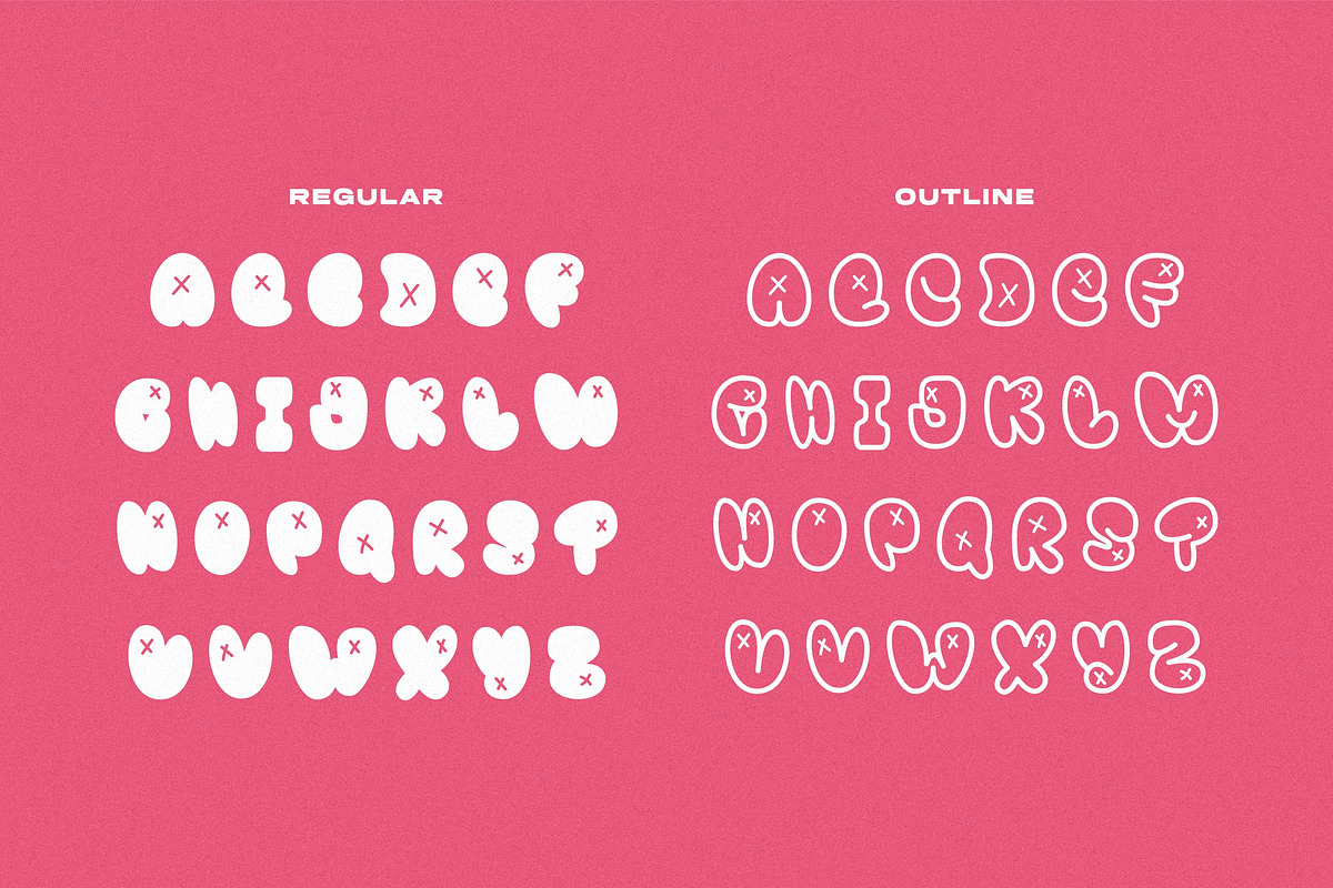 Gumiec Urban - Graffiti Bubble Font, a Slab Serif Font by Imoodev (Photo 4 of 5)