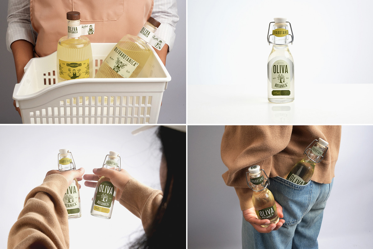 30 Olive Oil & Wine Bottles Mockups, a Packaging Mockup by Vitora Mockup (Photo 10 of 10)