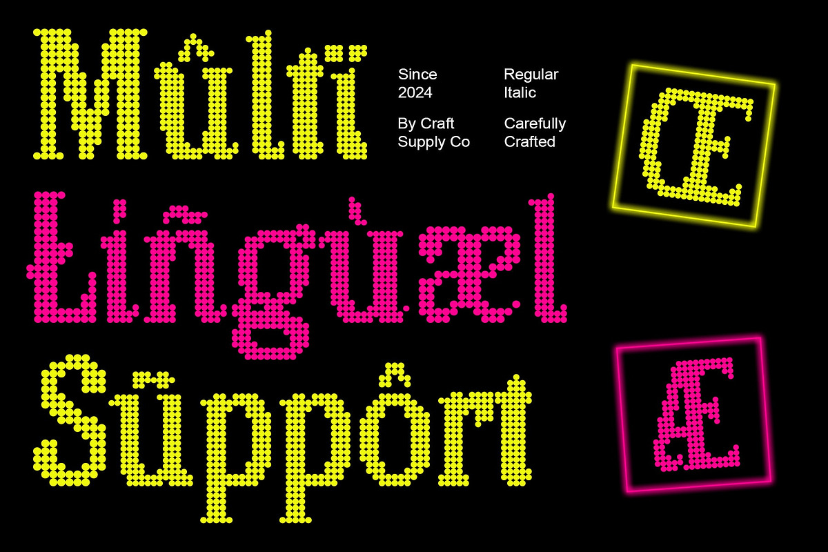 Asvoria Disco, a Serif Font by Craft Supply Co. (Photo 7 of 8)