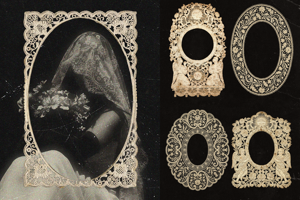 Sacred Lace Frames Bundle, an Object Graphic by The Flossy Finch (Photo 6 of 20)