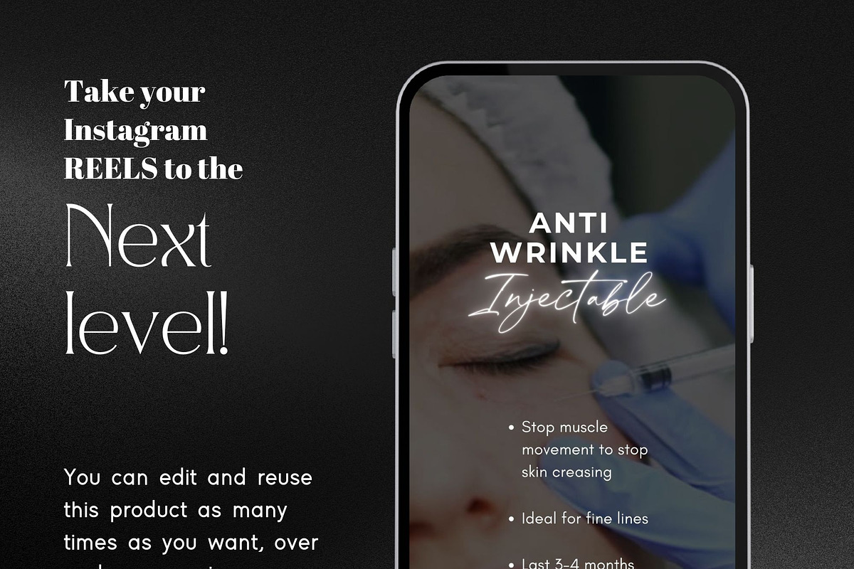 Skincare Instagram Video Reels, a Social Media Template by design4social (Photo 5 of 9)