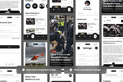 Sorot - News Portal Mobile App Desig, an App Template by twinstd (Thumbnail 3 of 5)