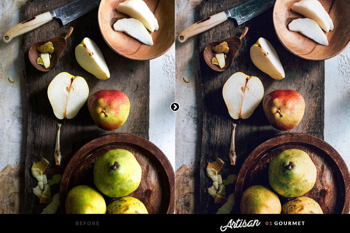 50 Food Presets Bundle, an Action Add-On by FilterAtelier (Photo 2 of 21)