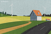 Vintage Postcard Press, a Layer Style Add-On by pixelbuddha.net (Thumbnail 8 of 12)