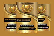 Golf Tournament Flyer, a Flyer Template by erikadesign (Thumbnail 2 of 2)