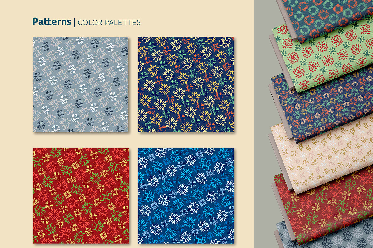 Winter Holidays Joy Collection, a Pattern Graphic by Type Art Crafters (Photo 11 of 15)