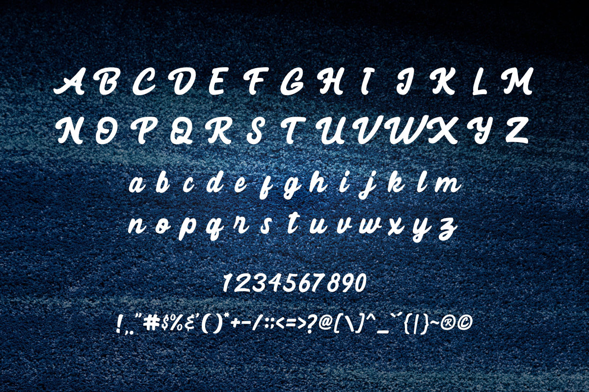 Black Mindo Font, a Script Font by Rudhi Sasmito (Photo 9 of 9)
