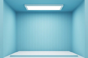 light blue turquoise color wall, a Business Photo by TONTECTONIX